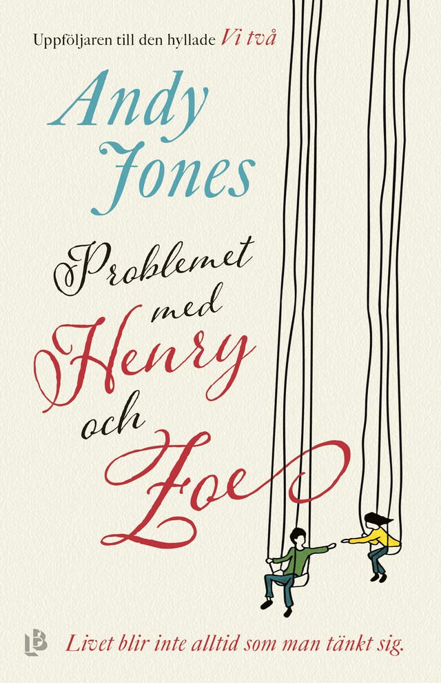Book cover for Problemet med Henry och Zoe