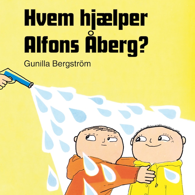 Book cover for Hvem hjælper Alfons Åberg?