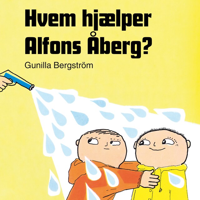 Book cover for Hvem hjælper Alfons Åberg?