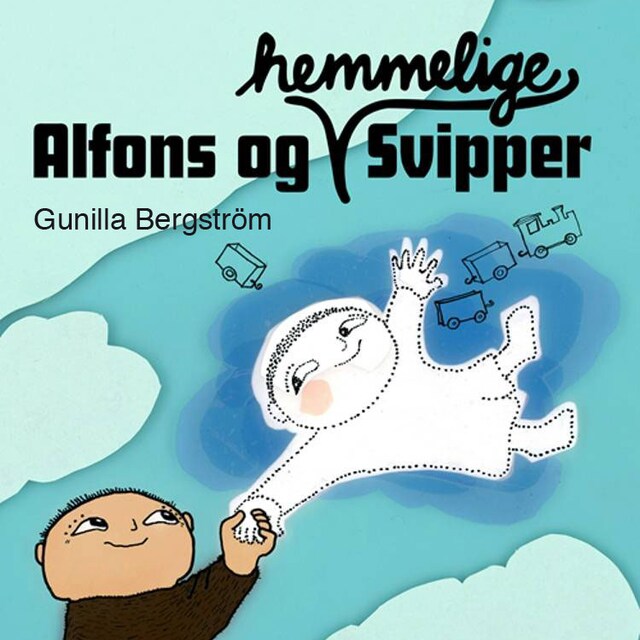 Buchcover für Alfons og hemmelige svipper