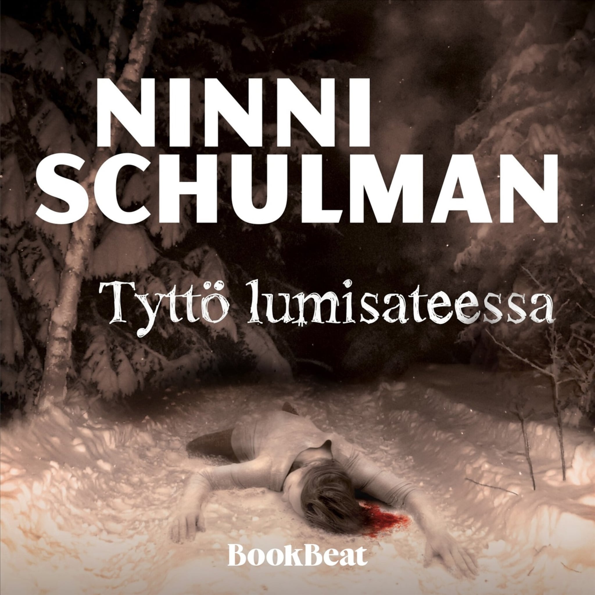 Äänikirjan Tyttö lumisateessa kansikuva
