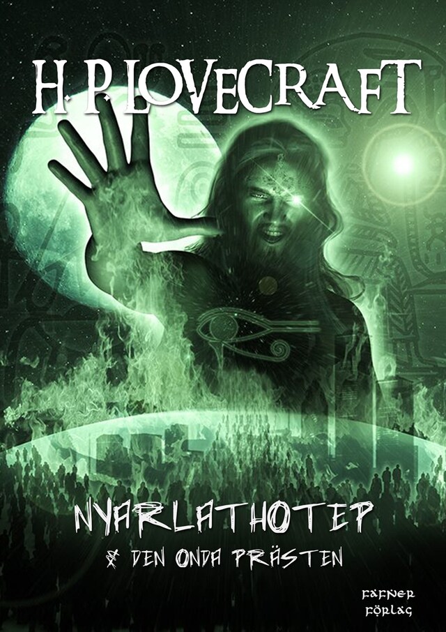 Book cover for Nyarlathotep  &  Den onda prästen