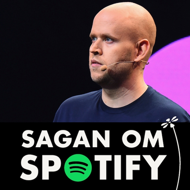 Book cover for Sagan om Spotify