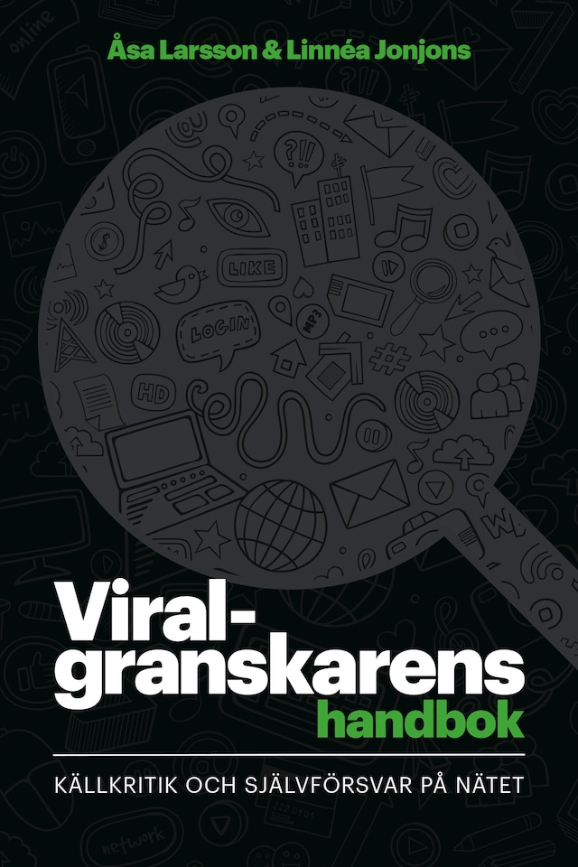 Portada de libro para Viralgranskarens handbok : källkritik och självförsvar på nätet