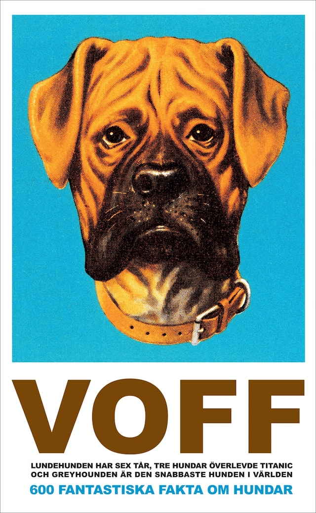 Book cover for VOFF : 600 fantastiska fakta om hundar