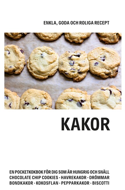Pocketkokboken KAKOR bookCoverFor