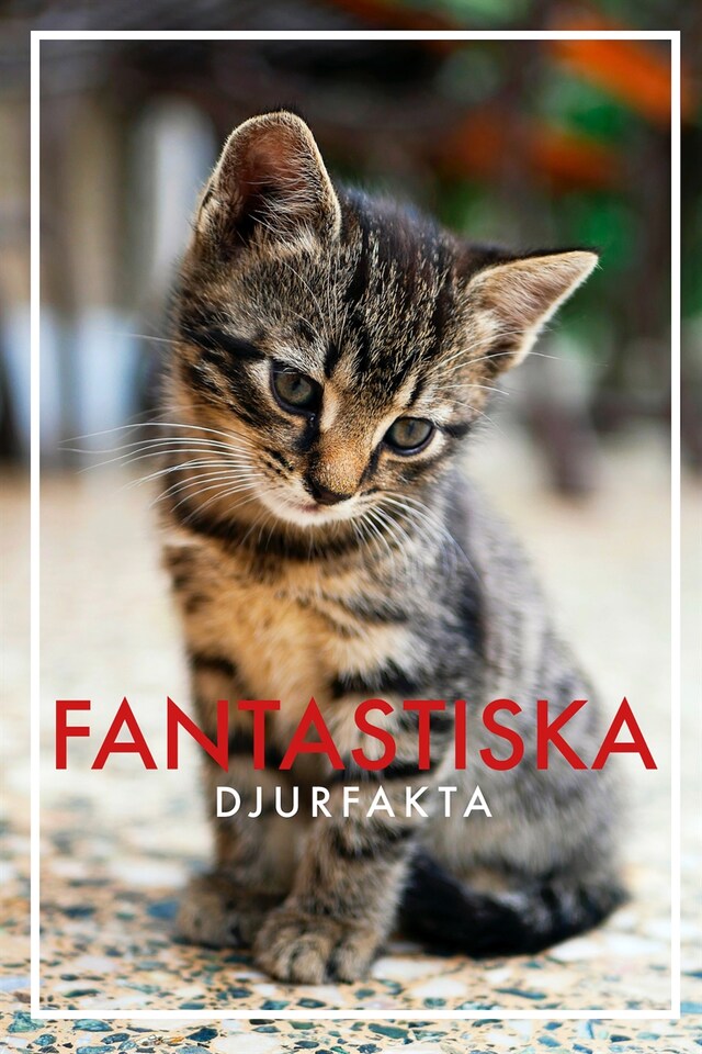 Okładka książki dla Fantastiska djurfakta