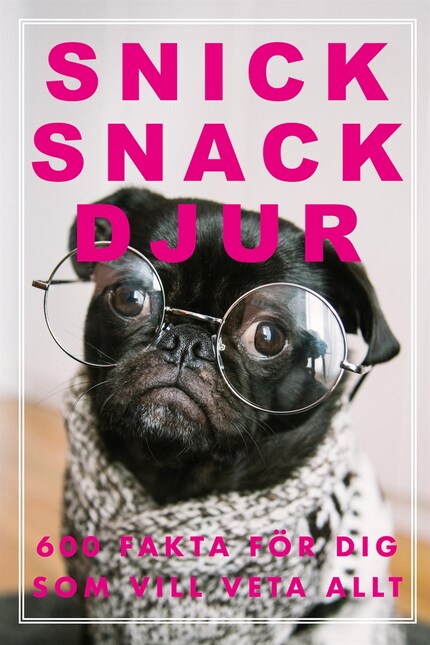 SNICK SNACK DJUR bookCoverFor