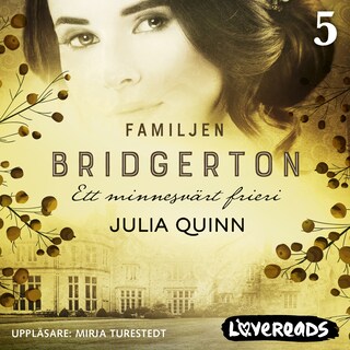 Familjen Bridgerton 5: Ett minnesvärt frieri bookCoverFor