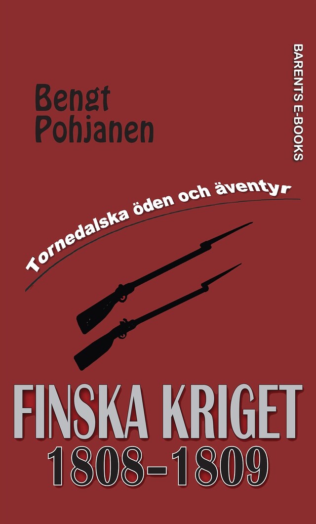 Kirjankansi teokselle Finska Kriget 1808-1809