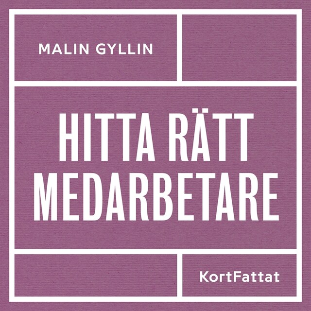 Book cover for Hitta rätt medarbetare