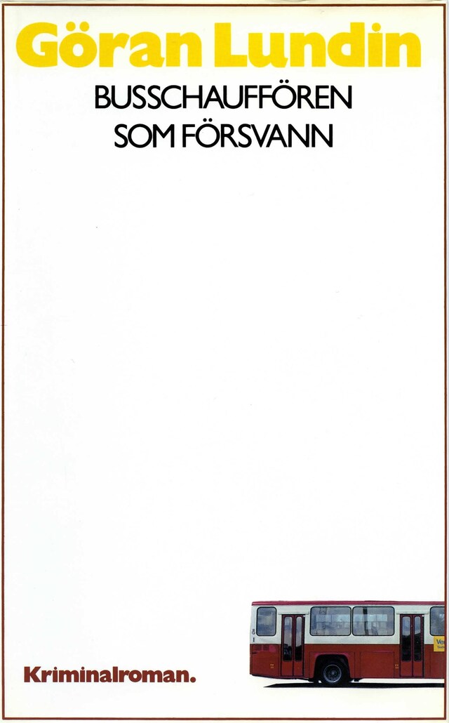 Book cover for Busschauffören som försvann