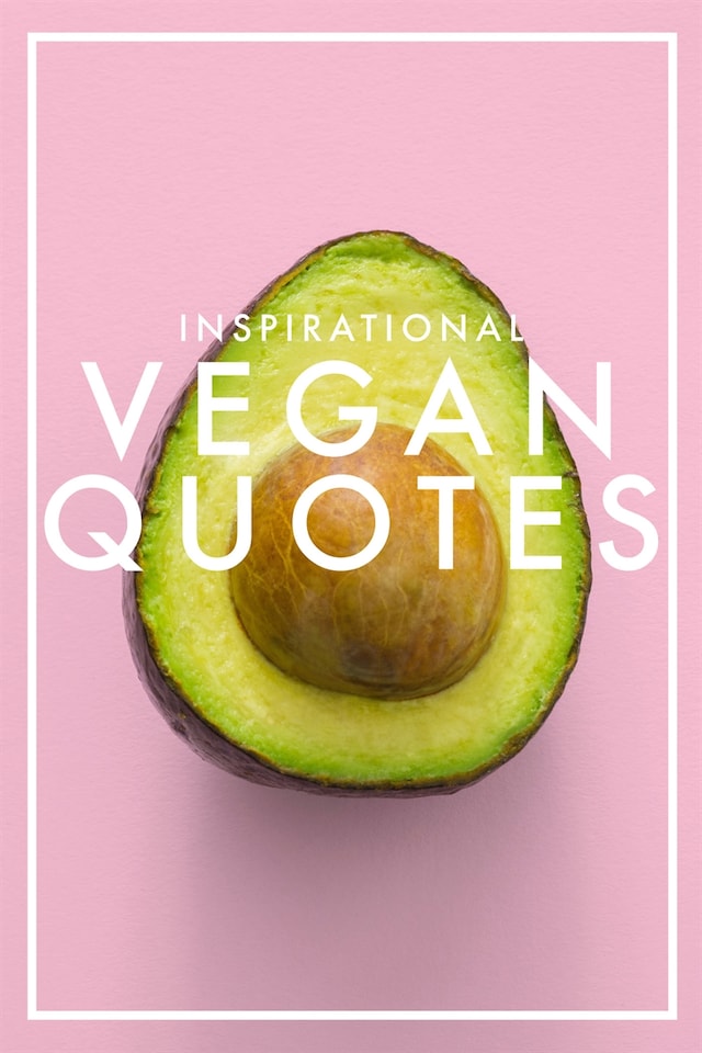 Book cover for INSPIRATIONAL VEGAN QUOTES