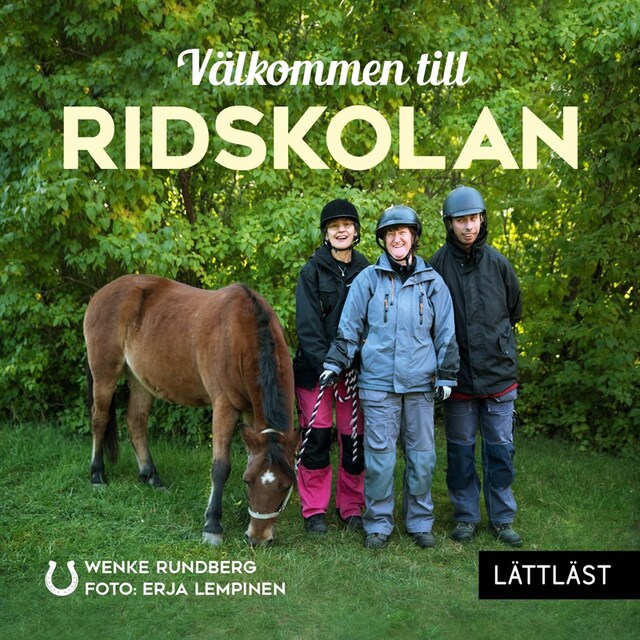 Portada de libro para Välkommen till ridskolan (lättläst)