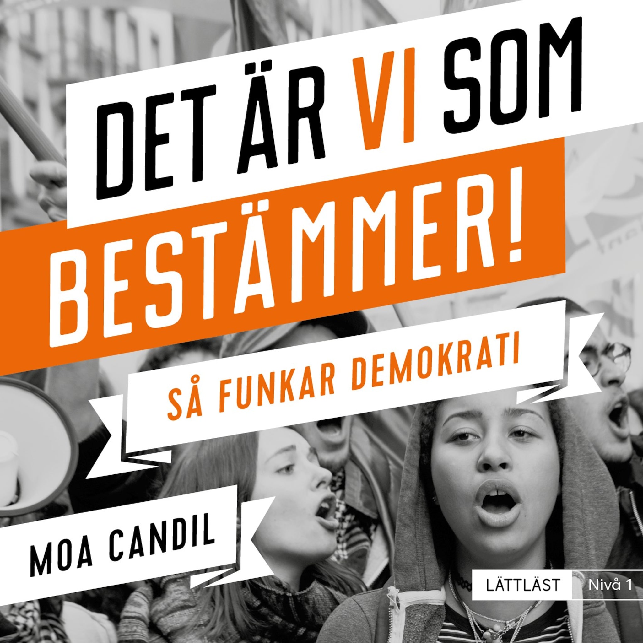 Det är vi som bestämmer! - Så funkar demokrati. Nivå 1 (lättläst)