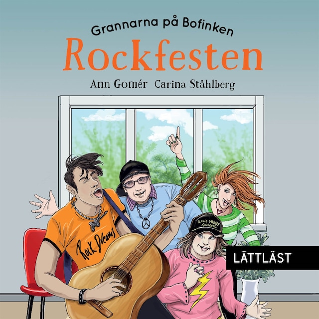 Bokomslag för Rockfesten / Lättläst