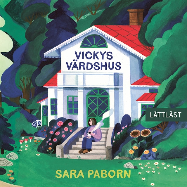 Book cover for Vickys värdshus (lättläst)