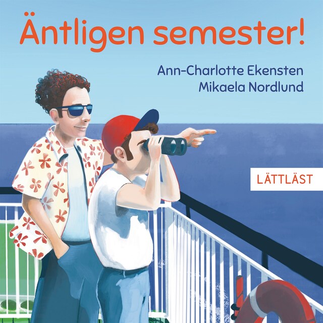 Buchcover für Äntligen semester (lättläst)