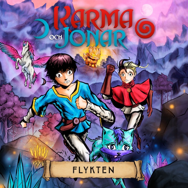 Book cover for Karma och Jonar: Flykten