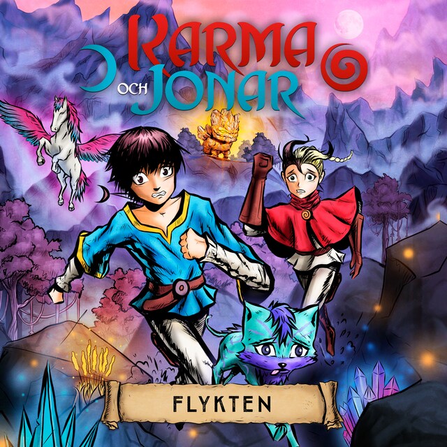 Portada de libro para Karma och Jonar: Flykten