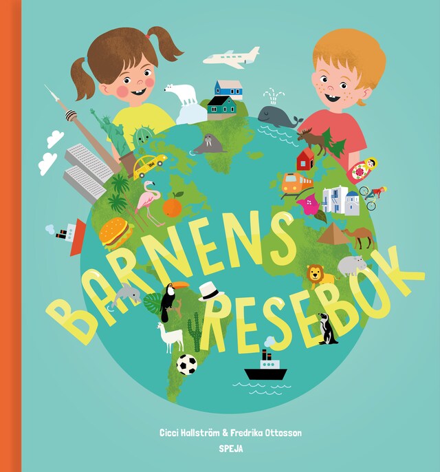 Book cover for Barnens resebok