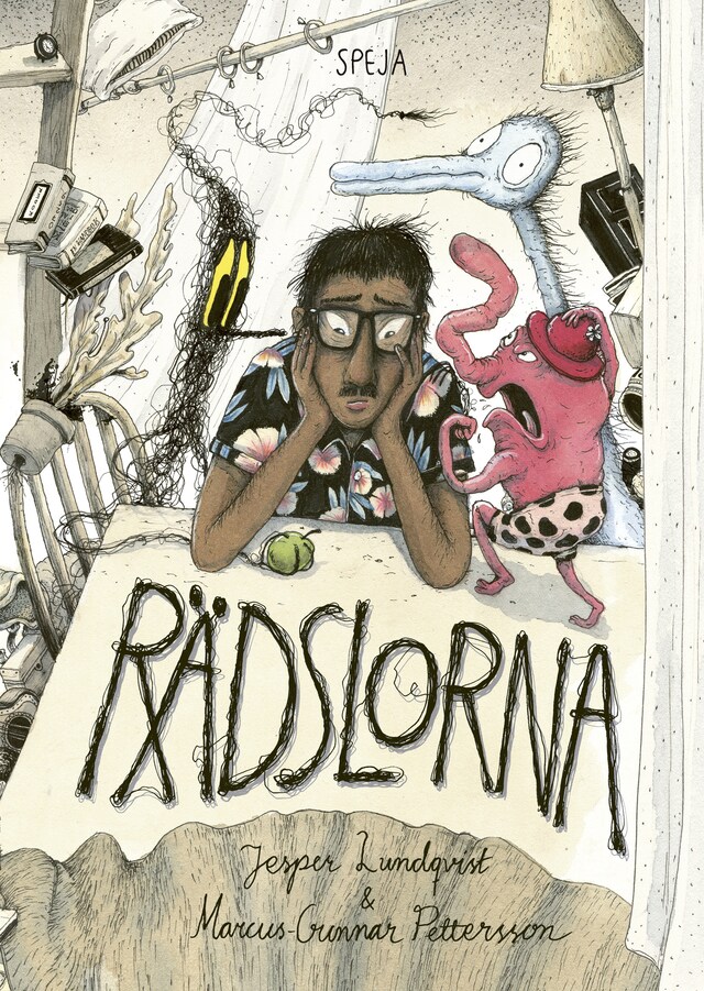 Book cover for Rädslorna