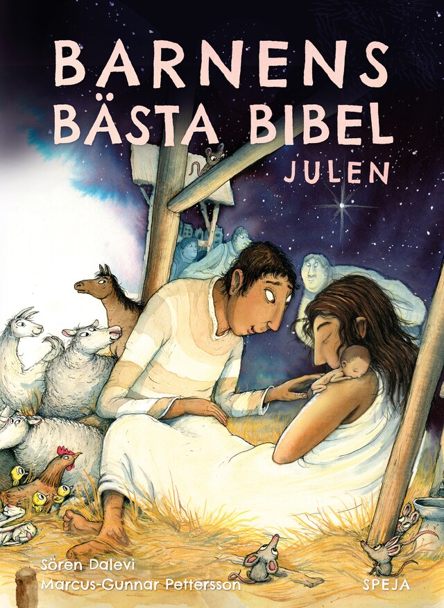 Buchcover für Barnens Bästa Bibel – Julen