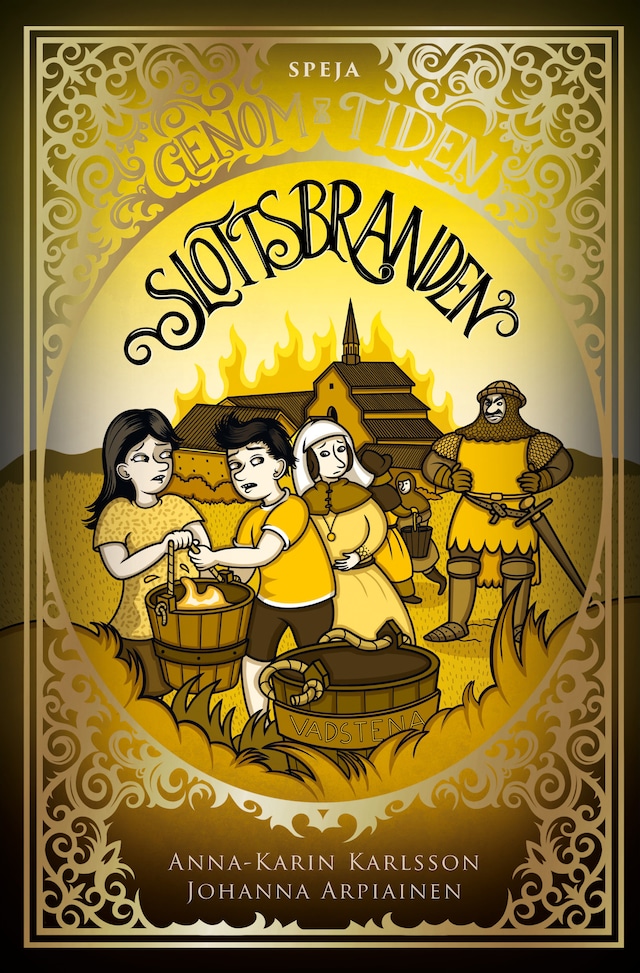 Book cover for Slottsbranden: Vadstena