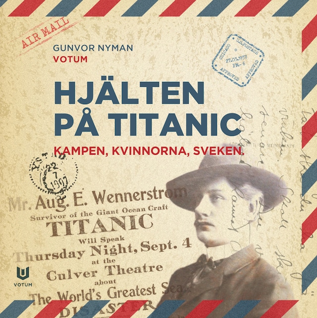 Book cover for Hjälten på Titanic