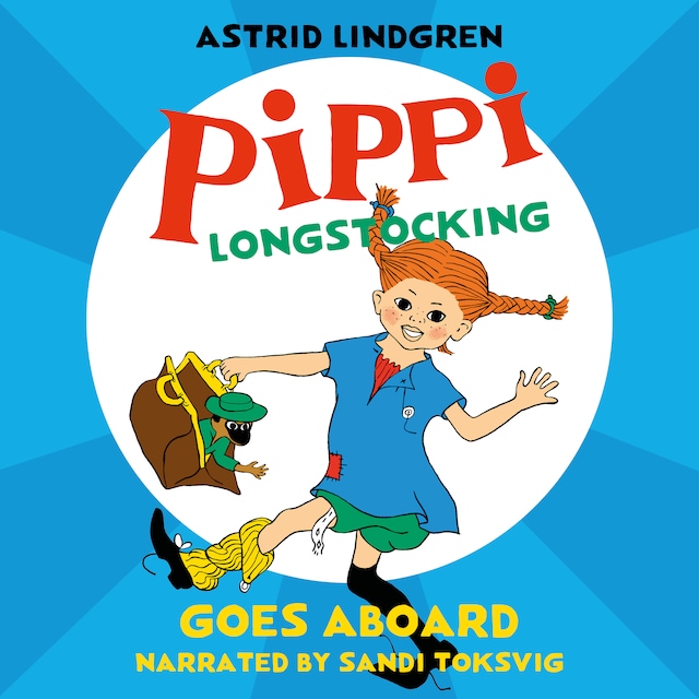 Book cover for Pippi Longstocking Goes Aboard