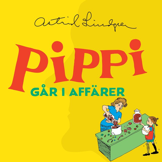 Buchcover für Pippi går i affärer