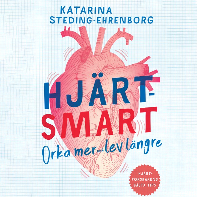 Copertina del libro per Hjärtsmart: orka mer och lev längre