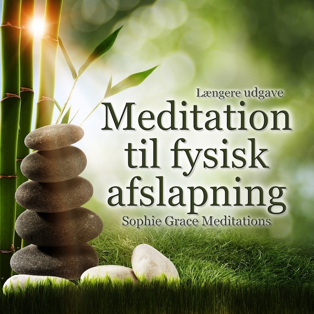 Buchcover für Meditation til fysisk afslapning. Længere udgave