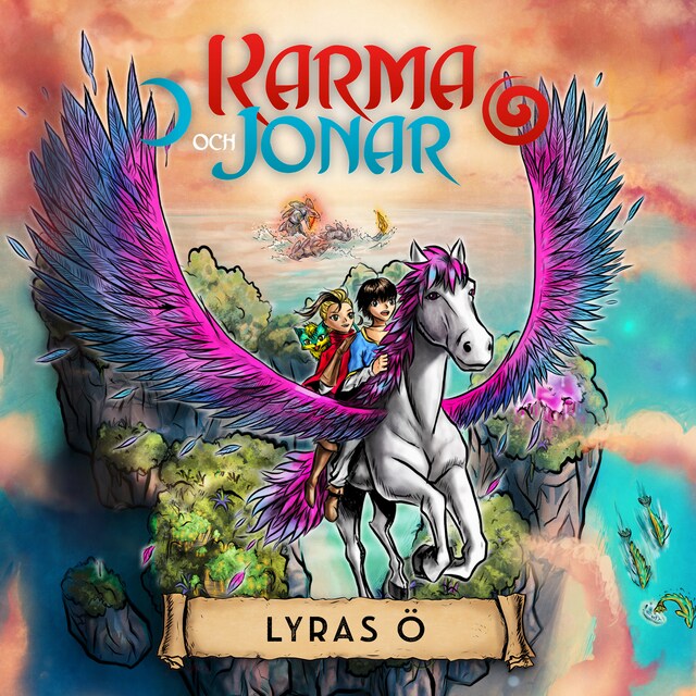 Book cover for Karma och Jonar: Lyras ö
