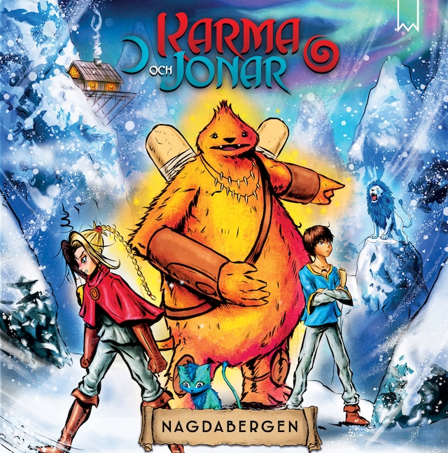 Book cover for Karma och Jonar: Nagdabergen