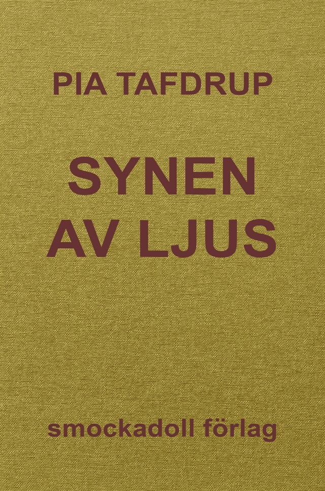 Bokomslag for Synen av ljus