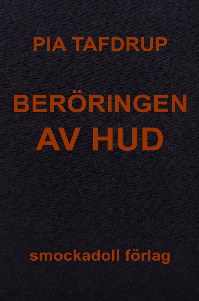 Portada de libro para Beröringen av hud