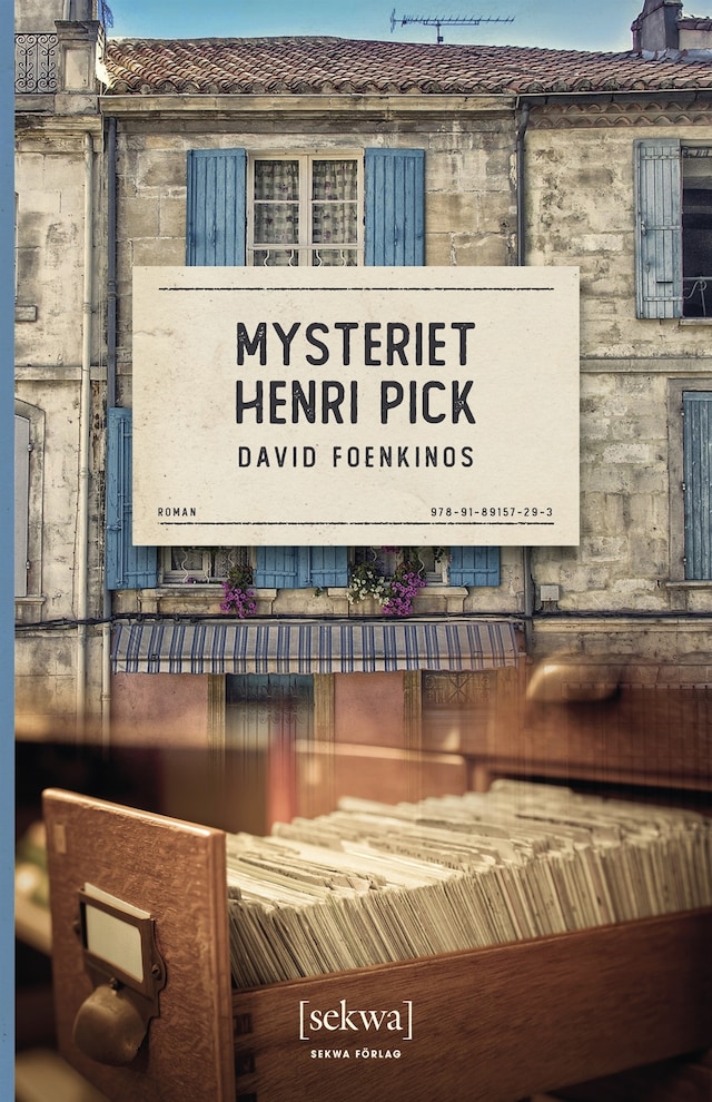 Kirjankansi teokselle Mysteriet Henri Pick