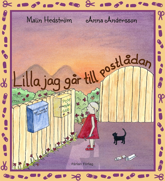 Book cover for Lilla jag går till postlådan