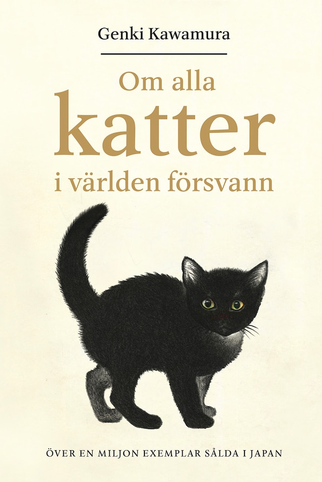 Book cover for Om alla katter i världen försvann