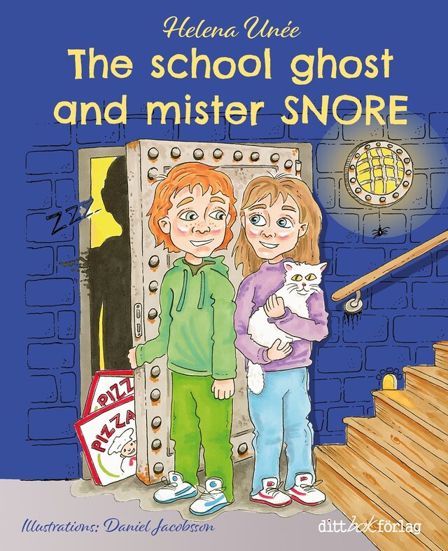 Bokomslag för The school ghost and Mister SNORE