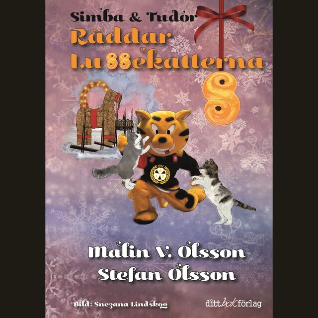 Buchcover für Simba & Tudor räddar lussekatterna