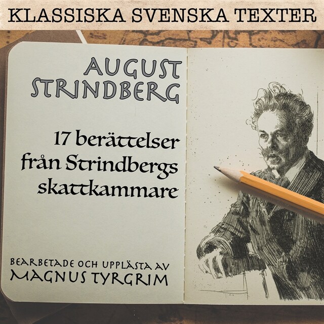Book cover for Strindbergs skattkammare