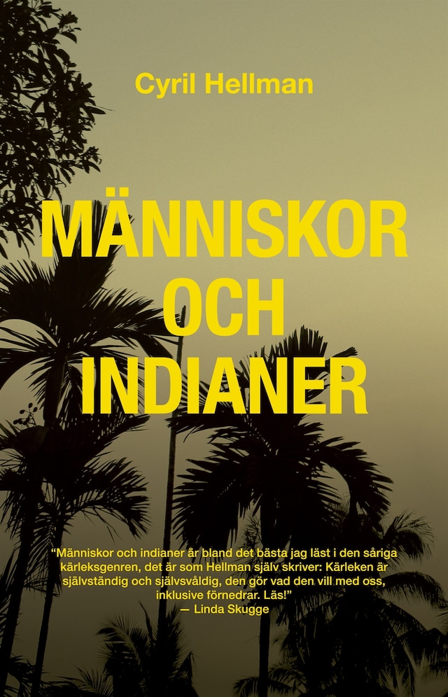 Kirjankansi teokselle Människor och indianer