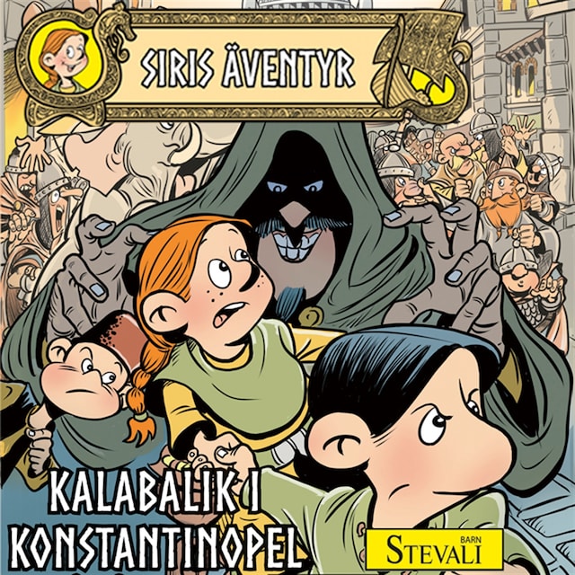 Book cover for Siris Äventyr - Kalabalik i Konstantinopel