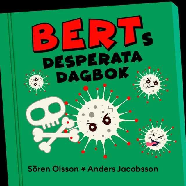 Copertina del libro per Berts desperata dagbok