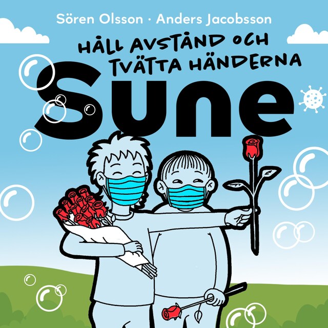 Book cover for Håll avstånd och tvätta händerna Sune