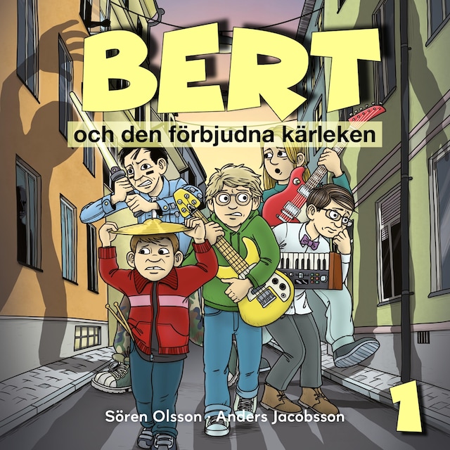 Boekomslag van Bert och den förbjudna kärleken