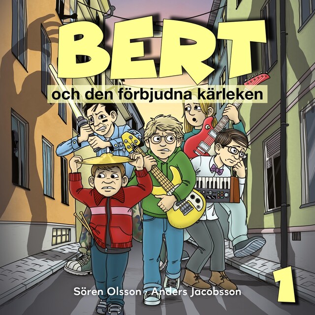 Boekomslag van Bert och den förbjudna kärleken