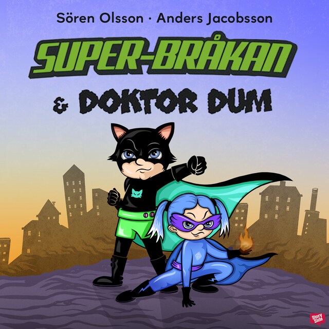 Book cover for Super-Bråkan och doktor Dum